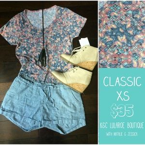 NEW LuLaRoe Classic T-  XSmall